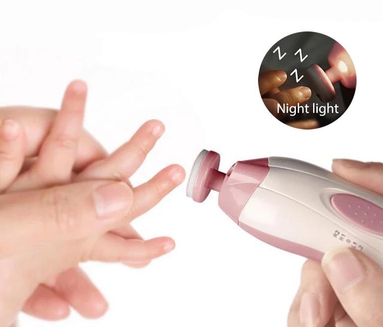 Safe & Silent Automatic Baby Nail Trimmer